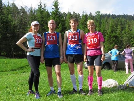 Sănătos, ca elk, sport în pădure