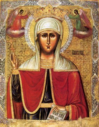 Viețile sfinților Sfântul Mare Mucenic Parascheva vineri