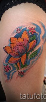 Înțeles tattoo water lily - sens, istorie și fotografii de tatuaje gata făcute