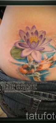 Înțeles tattoo water lily - sensul, istoria și fotografia tatuajelor gata făcute