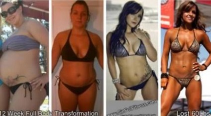 10 rezultate incredibile de fitness înainte și după