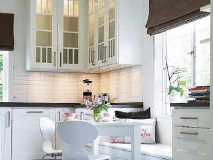 30 Idei rafinate pentru decorarea bucătăriei în tonuri albe