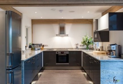 Top 50 ötletek modern konyha tervezési projekt 2015-ben a fotó