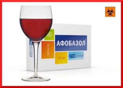 Afobazolul și alcoolul - compatibilitatea cu alcoolul și consecințele admiterii