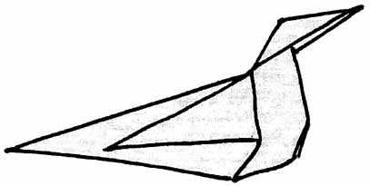 Albatros, origami