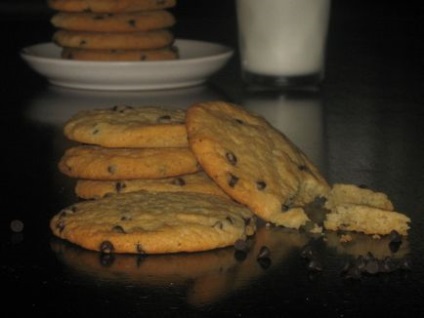 Cookie-uri americane cu chips-uri de ciocolată (cookie-uri de ciocolată din ciocolată) o rețetă pas cu pas cu fotografii
