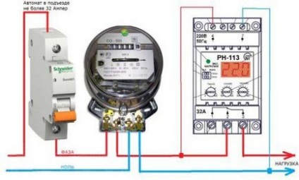 Protecția automată a dispozitivului, principiul de funcționare și schema de conexiuni