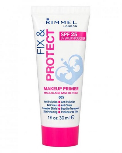 База під макіяж rimmel fix - protect make up primer spf 25 відгуки