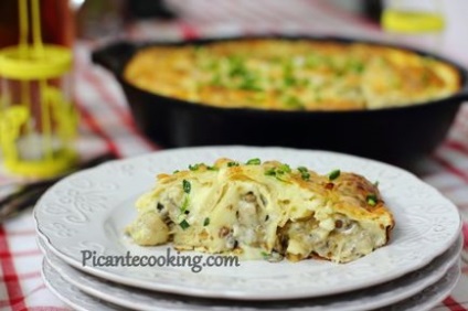 Palacsinta rakott csirke és gomba, picantecooking (gomba) Palacsinta rakott csirke és gomba, picantecooking