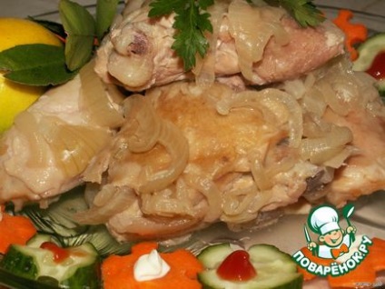 Csirke és tölcsérantennákat - finom receptek fotókkal 2013