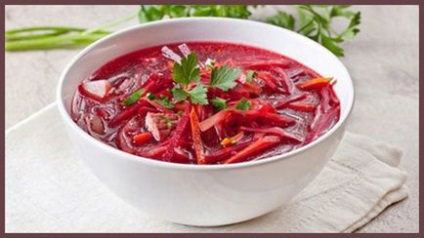 Borsch cu sfecla