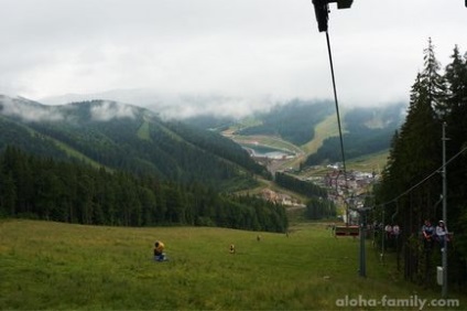 Bukovel în vara sau primăvara - când este mai interesant familia aloha