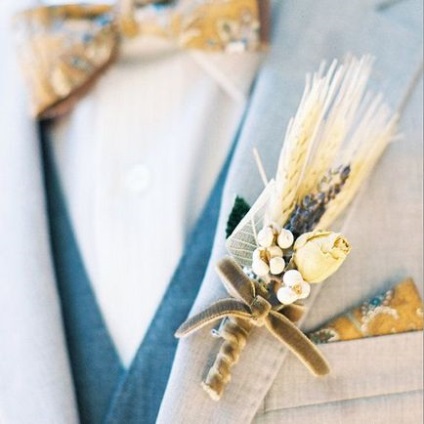 Boutonniere de la spikelets