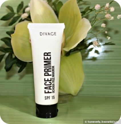 Asistenta bugetara in conservarea machiajului - Makeup Base divage face primer spf 15 comentarii