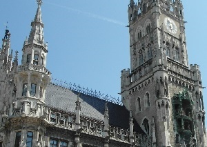 Церква святого петра, св Михаїла, нова ратуша Мюнхен самостійно