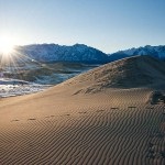 Nisipurile de la Charskie, regiunea Trans-Baikal fotografie, descriere