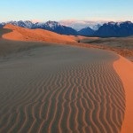 Nisipurile de la Charskie, regiunea Trans-Baikal fotografie, descriere