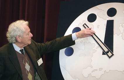 Doomsday Clock amíg befagyasztott 23 57 - érdekes és informatív tényeket (ez érdekes) Doomsday Clock amíg befagyasztott 23 57 - érdekes és informatív tényeket