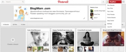 Mi pinterest regisztráció és valamennyi, a blogok anyukák