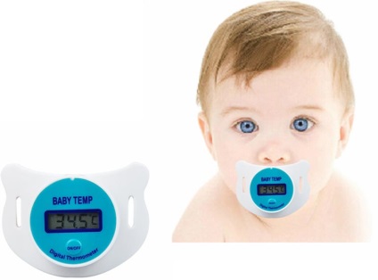 Ce este un mamelon termometru și merită să cumpere pentru nou-născuți