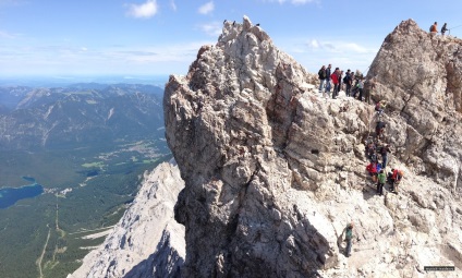 Zugspitze - cel mai înalt punct al Germaniei