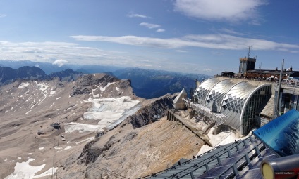 Zugspitze - cel mai înalt punct al Germaniei