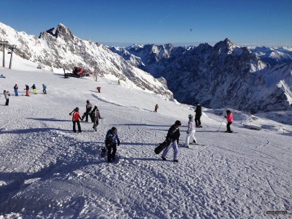 Zugspitze - Németország legmagasabb pontja