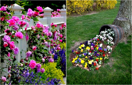 Blossoming garden 17 idei fantastice pentru designul de paturi de flori, care vor deveni o decorație rafinată a țării