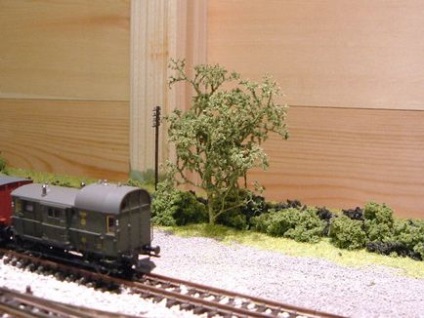 Дерева для макета залізниці