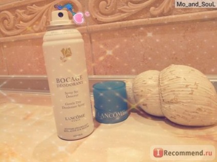 Dezodor Lancome bocage dezodor spray - «ellenálló védelmet és gondoskodást, ami biztos! „Vélemények (dezodor) Dezodor Lancome bocage dezodor spray - «ellenálló védelmet és gondoskodást, ami biztos! „Vélemények