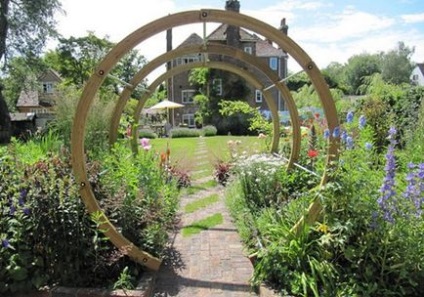 Дизайн арки для саду ідеї з фото і майстер-клас з будівництва своїми руками