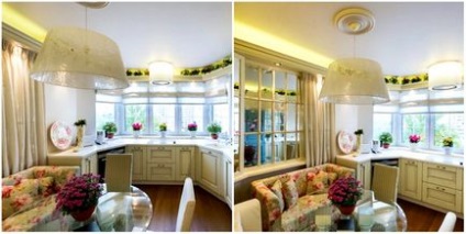 Дизайн в стилі прованс ідеї для кухні та вітальні