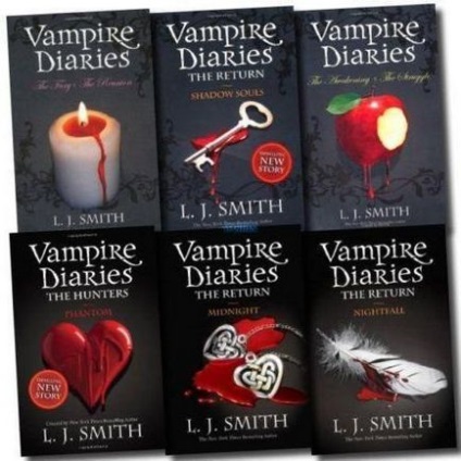 Щоденники вампіра », книги по порядку особливості, опис та відгуки