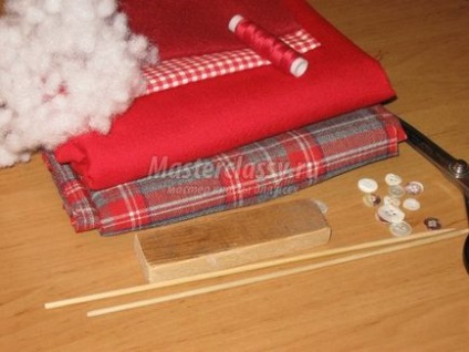 Karácsonyfák szövetből készült mesterkurzus lépésről lépésre fotók