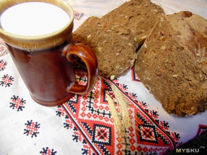 Malt de secară fermentat produs în Bryansk (facem pâine 