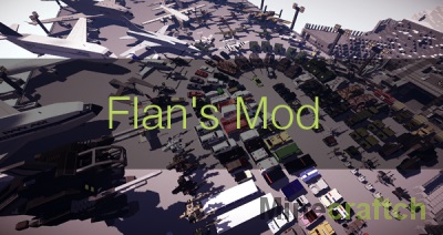 Flans mod on minecraft 1