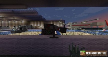 Flan a mod - fegyverek, katonai felszerelések, gépek minecraft