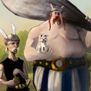 Gull Obelix eroul de filme și desene animate