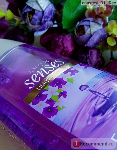 Гель для душа avon блаженство senses фіалка і жасмин - «новинка! Гель для любителів фіалок та жасмину