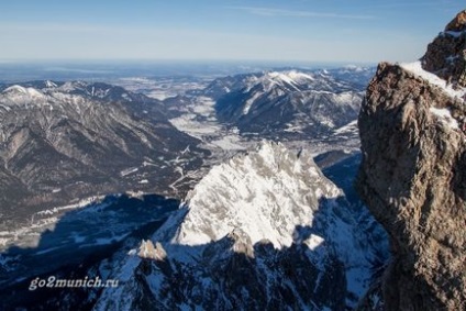 Muntele zugspitze - cel mai înalt munte din Germania
