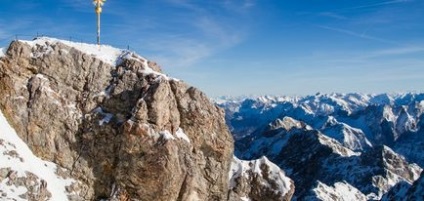 Muntele zugspitze - cel mai înalt munte din Germania