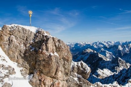 Muntele zugspitze - cel mai înalt munte din Germania