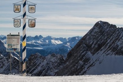 Muntele zugspitze - cel mai înalt munte din Germania