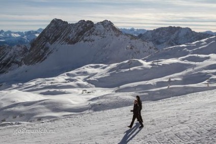 Muntele zugspitze - cel mai înalt munte din Germania