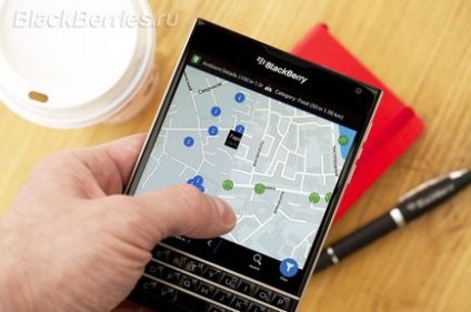 Gps навігація і карти, blackberry в росії