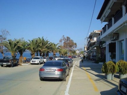 Grecia - uranopolis, peninsula afon, Halkidiki, odihnă în uranopol, fotografie și vârful turistic