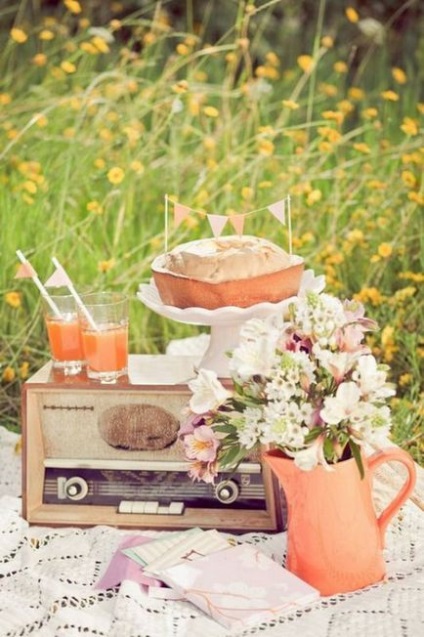 Idei pentru un picnic romantic de nunta - inspiratie nunta