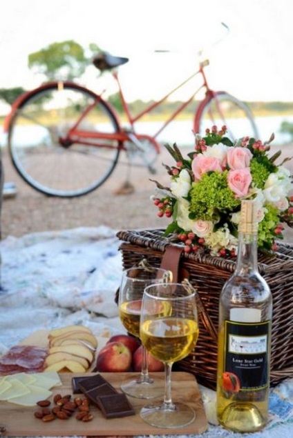 Idei pentru un picnic romantic de nunta - inspiratie nunta