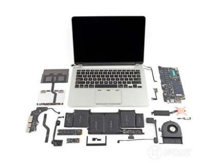 Ifixit a demonstrat noul macbook pro 