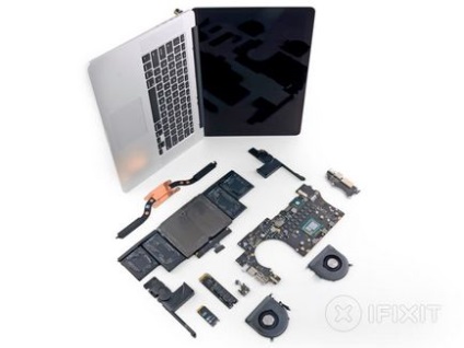 IFixit bontott az új MacBook Pro «halandók” belül semmi köze